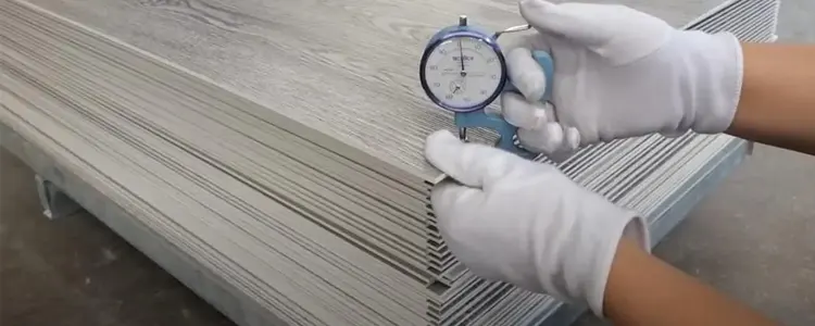 pvc flooring quality control